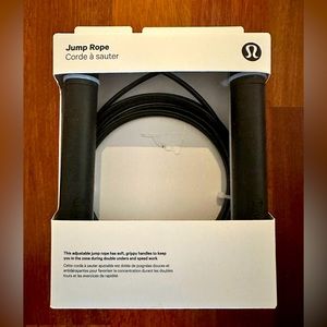 Lululemon weighted jump rope